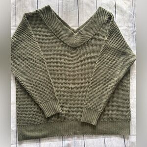 Olive Green Women's Sweater